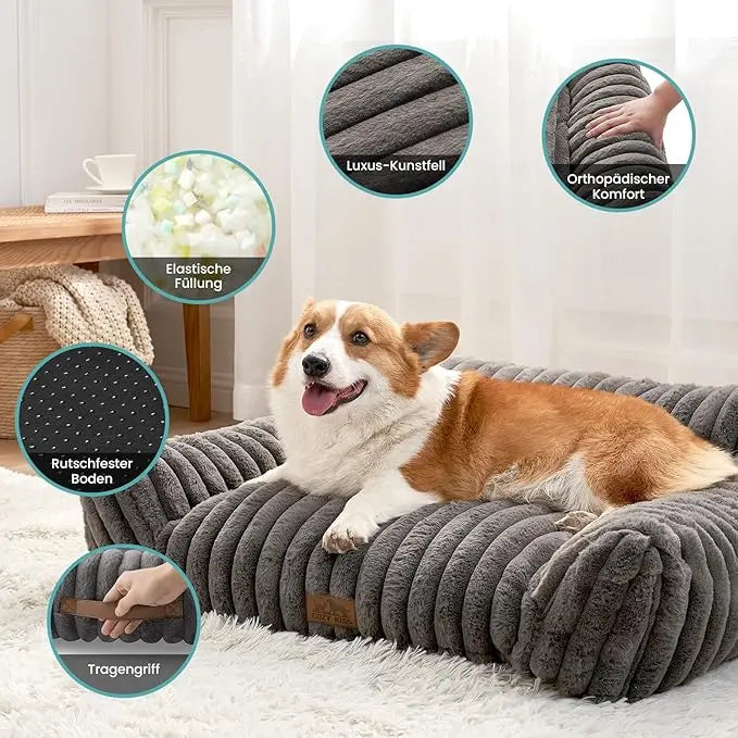 Waschbares Hunde Bett woofiworld