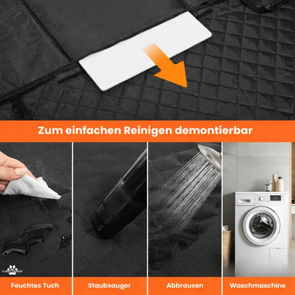 Hunde Autositzschutz mit festem Boden woofiworld